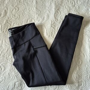 Level Six Women's Large Sombrio Neoprene Pants activewear yoga black EUC